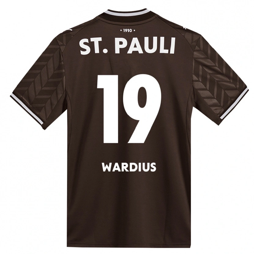 Danxen Kinderen Jack Wardius #19 Cafe Wit Thuisshirt Thuistenue 2026/27 T-Shirt België