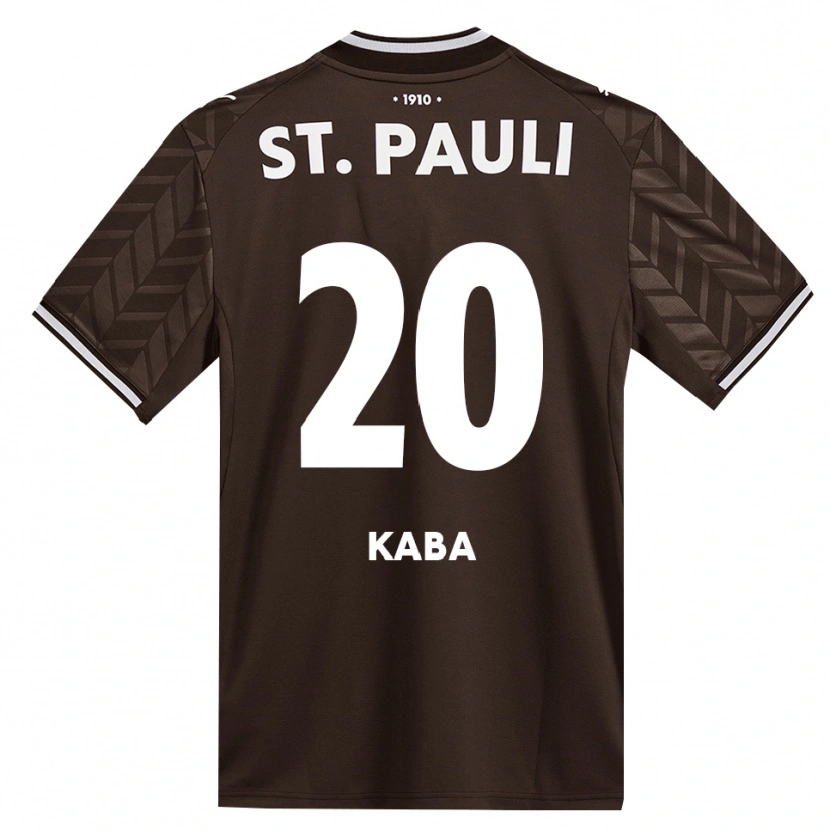 Danxen Kinderen Wissou Kaba #20 Cafe Wit Thuisshirt Thuistenue 2026/27 T-Shirt België