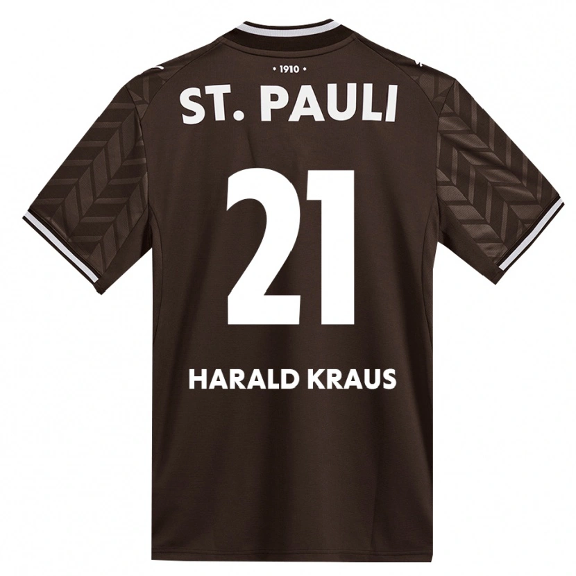 Danxen Kinderen Stefan Harald Kraus #21 Cafe Wit Thuisshirt Thuistenue 2026/27 T-Shirt België