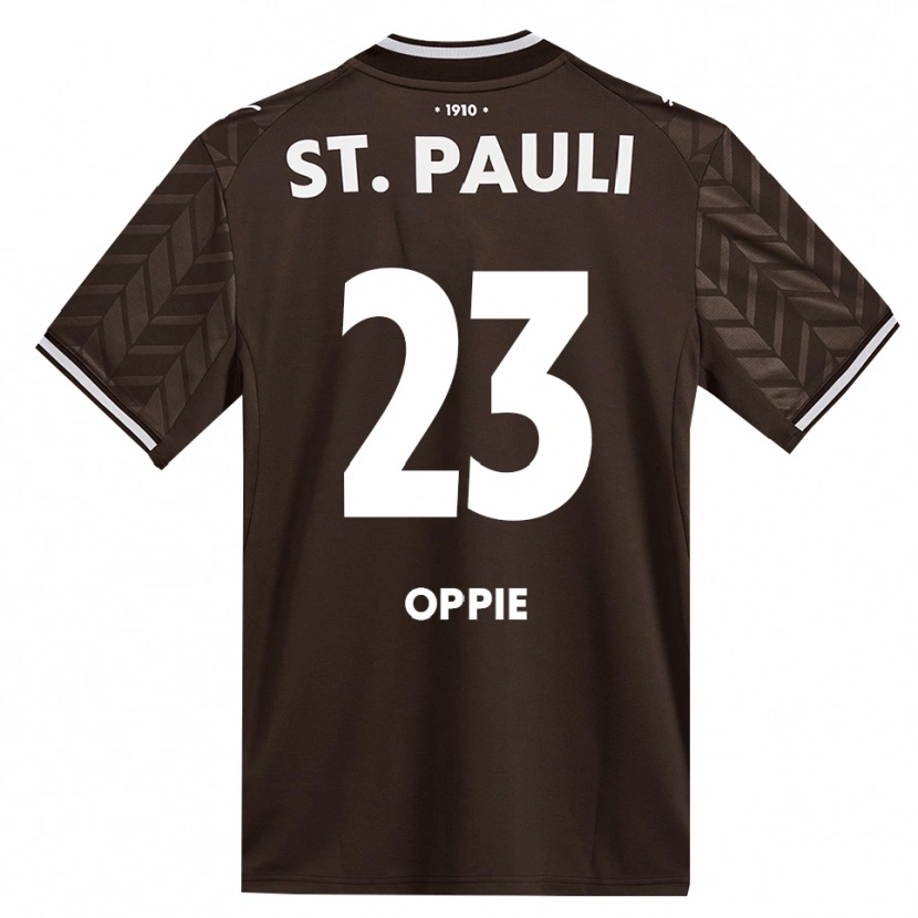 Danxen Kinderen Louis Oppie #23 Cafe Wit Thuisshirt Thuistenue 2026/27 T-Shirt België