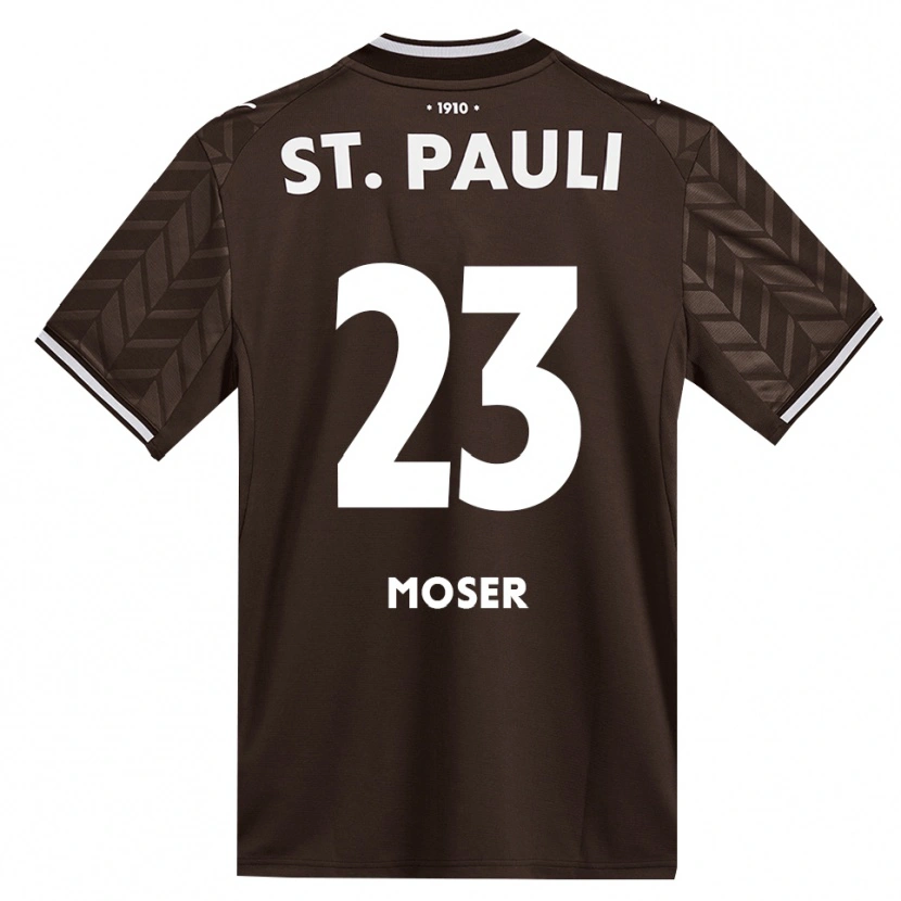 Danxen Kinderen Ammon Moser #23 Cafe Wit Thuisshirt Thuistenue 2026/27 T-Shirt België