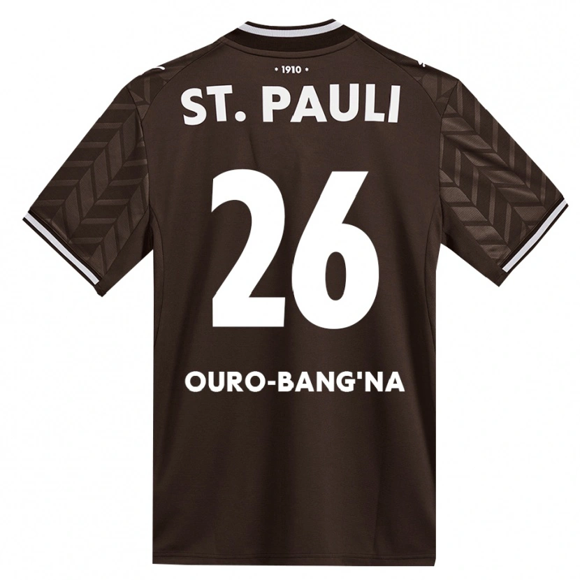 Danxen Kinderen Samir Ouro-Bang'na #26 Cafe Wit Thuisshirt Thuistenue 2026/27 T-Shirt België