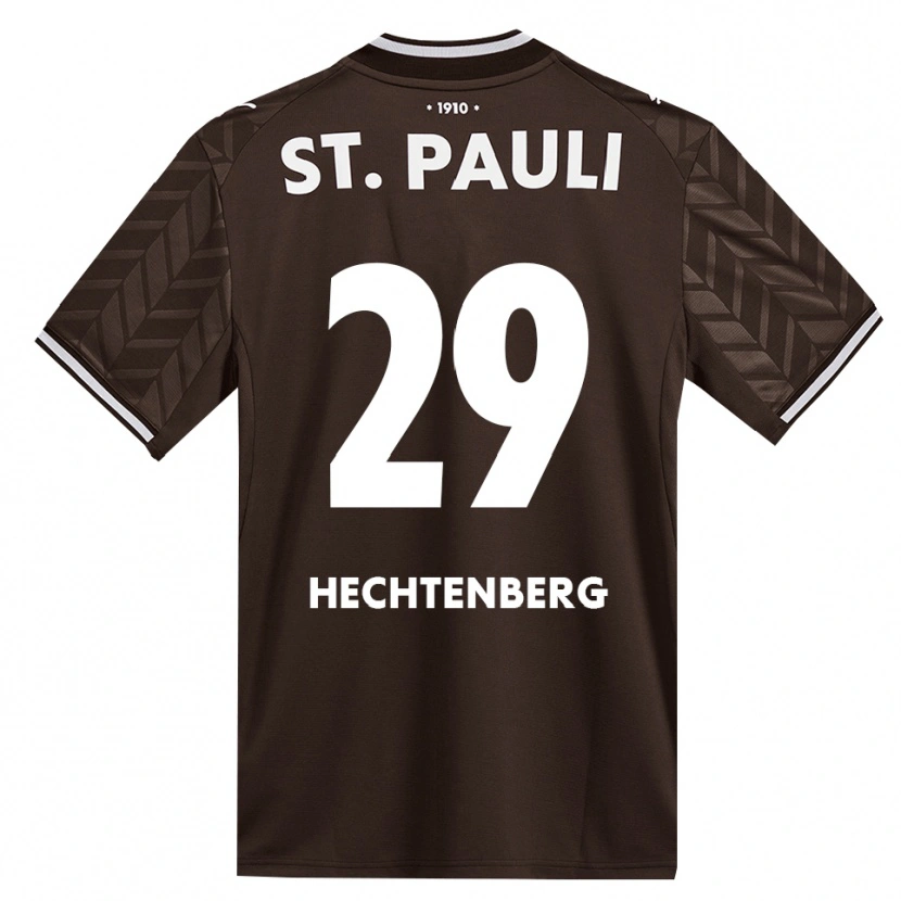 Danxen Kinderen Julia Hechtenberg #29 Cafe Wit Thuisshirt Thuistenue 2026/27 T-Shirt België