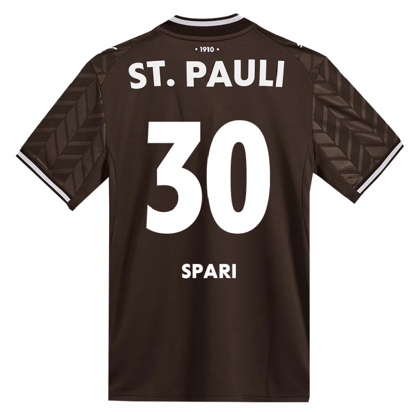 Danxen Kinderen Simon Spari #30 Cafe Wit Thuisshirt Thuistenue 2026/27 T-Shirt België