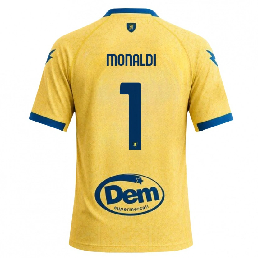 Danxen Kinderen Matias Monaldi #1 Khaki Zwart Blauw Thuisshirt Thuistenue 2026/27 T-Shirt België