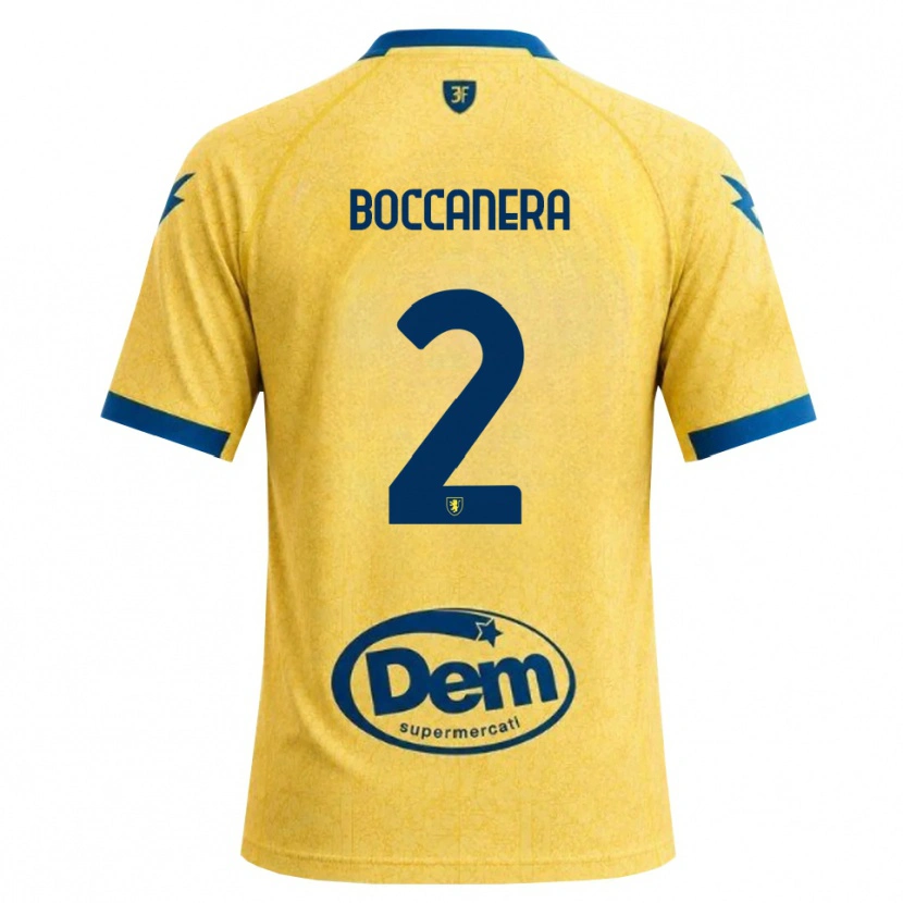 Danxen Kinderen Alessio Boccanera #2 Khaki Zwart Blauw Thuisshirt Thuistenue 2026/27 T-Shirt België
