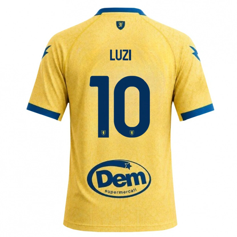 Danxen Kinderen Daniel Luzi #10 Khaki Zwart Blauw Thuisshirt Thuistenue 2026/27 T-Shirt België