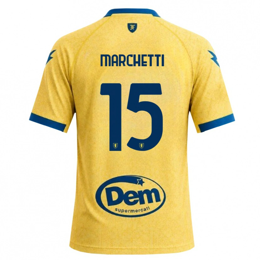 Danxen Kinderen Matteo Marchetti #15 Khaki Zwart Blauw Thuisshirt Thuistenue 2026/27 T-Shirt België