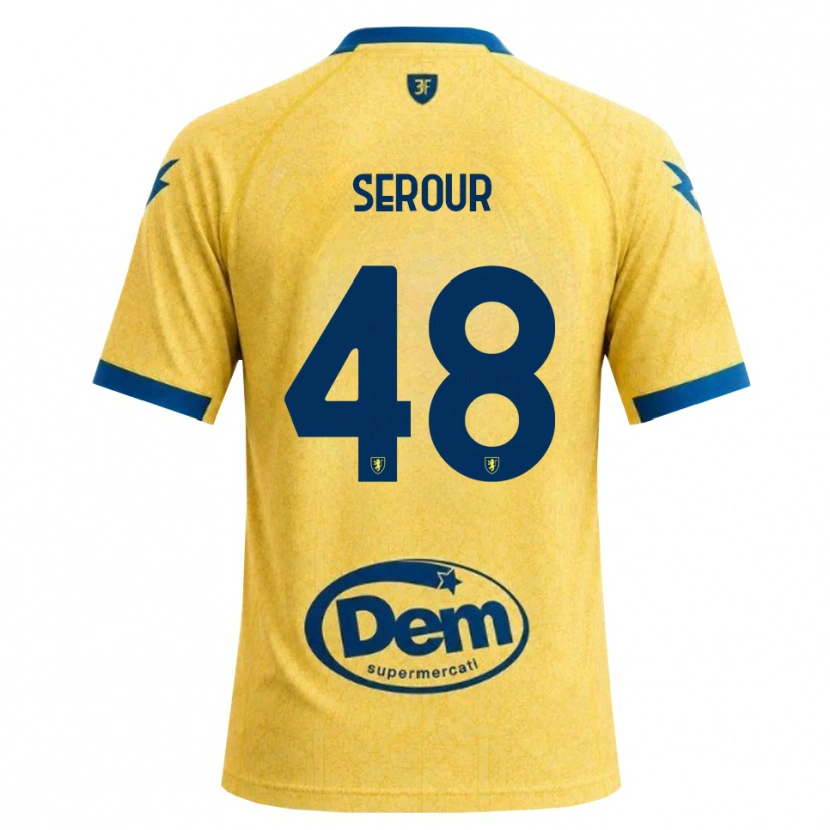Danxen Kinderen Mohamed Serour #48 Khaki Zwart Blauw Thuisshirt Thuistenue 2026/27 T-Shirt België