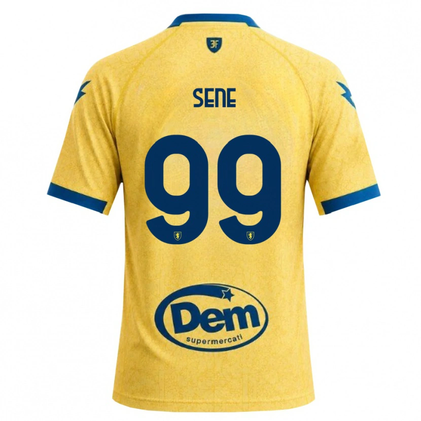 Danxen Kinderen Fallou Sene #99 Khaki Zwart Blauw Thuisshirt Thuistenue 2026/27 T-Shirt België