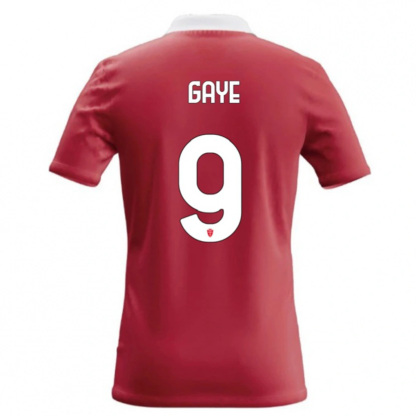 Danxen Kinderen Mamadou Gaye #9 Rood Wit Thuisshirt Thuistenue 2026/27 T-Shirt België