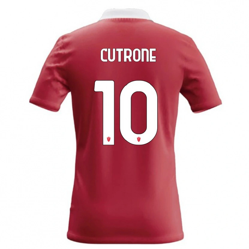 Danxen Kinderen Patrick Cutrone #10 Rood Wit Thuisshirt Thuistenue 2026/27 T-Shirt België