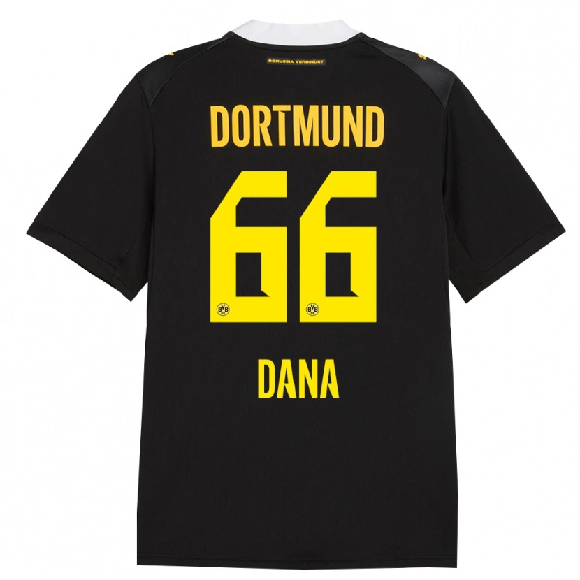 Danxen Kinderen Bleckmann Dana #66 Zwart Rood Geel Uitshirt Uittenue 2026/27 T-Shirt België