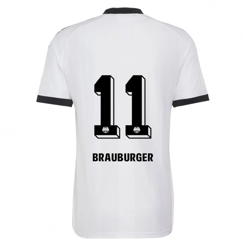 Danxen Kinderen Maximilian Brauburger #11 Zwart Wit Uitshirt Uittenue 2026/27 T-Shirt België