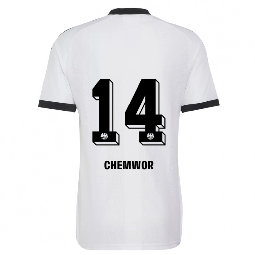 Danxen Kinderen Sadiki Chemwor #14 Zwart Wit Uitshirt Uittenue 2026/27 T-Shirt België