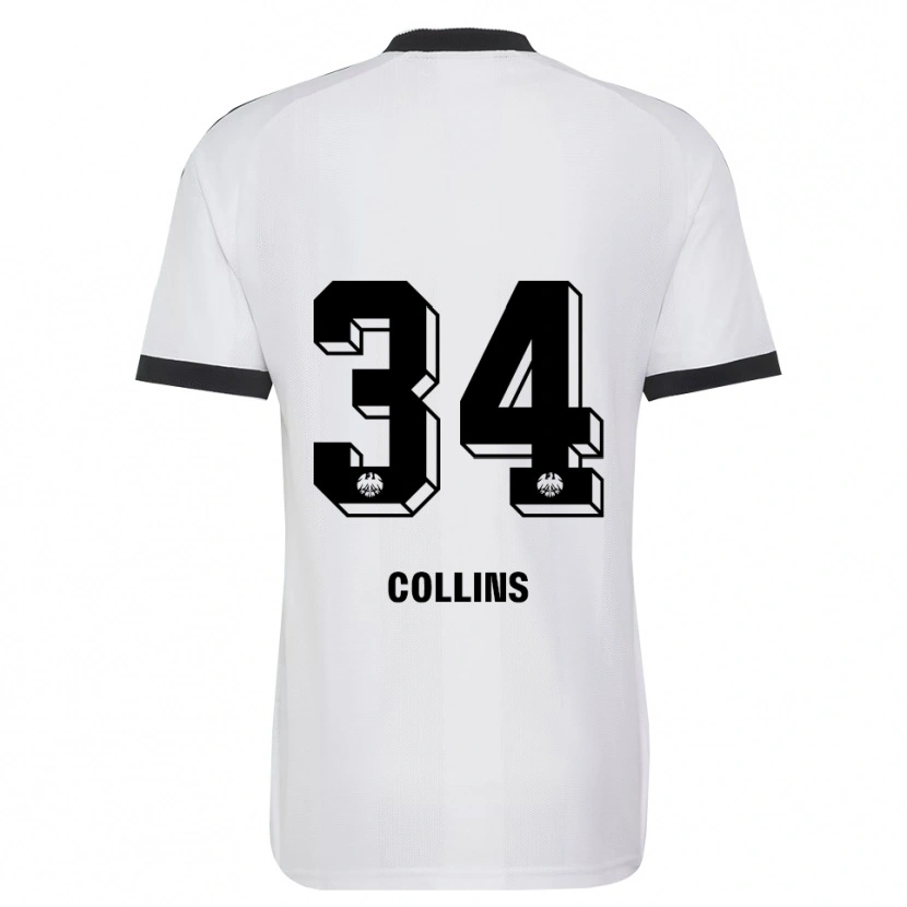 Danxen Kinderen Nnamdi Collins #34 Zwart Wit Uitshirt Uittenue 2026/27 T-Shirt België