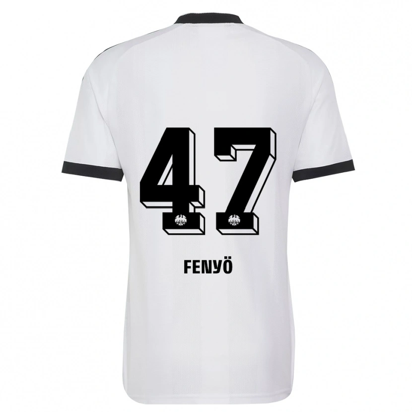 Danxen Kinderen Noah Fenyö #47 Zwart Wit Uitshirt Uittenue 2026/27 T-Shirt België