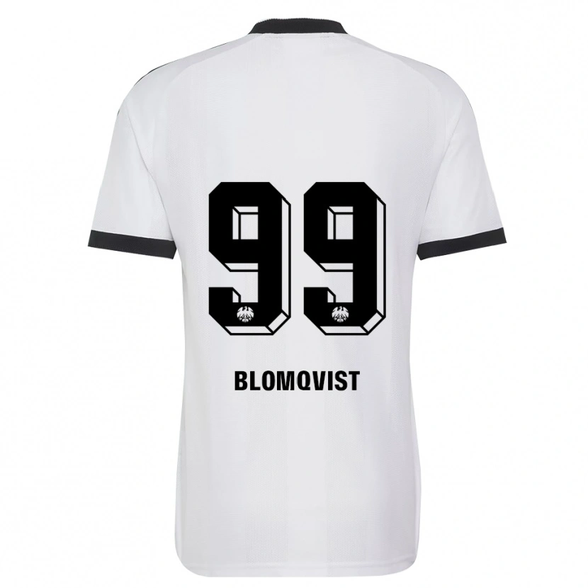 Danxen Kinderen Rebecka Blomqvist #99 Zwart Wit Uitshirt Uittenue 2026/27 T-Shirt België