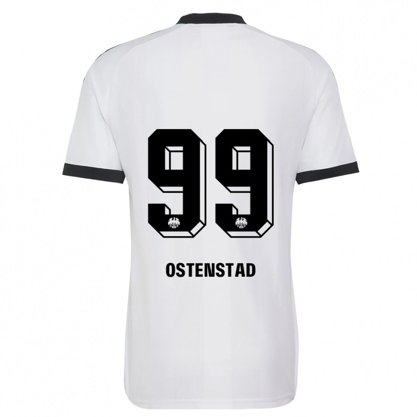 Danxen Kinderen Marthine Østenstad #99 Zwart Wit Uitshirt Uittenue 2026/27 T-Shirt België