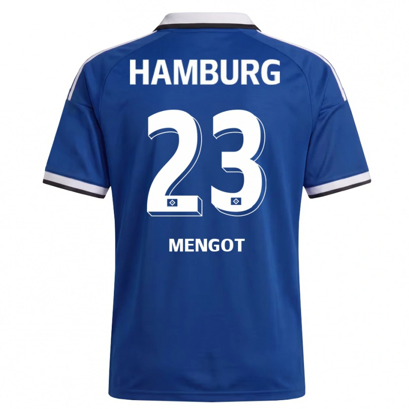 Danxen Kinderen Ayukayoh Mengot #23 Wit Blauw Uitshirt Uittenue 2026/27 T-Shirt België