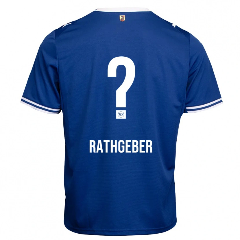 Danxen Kinderen Bernd Rathgeber #0 Koninklijk Blauw Wit Uitshirt Uittenue 2026/27 T-Shirt België