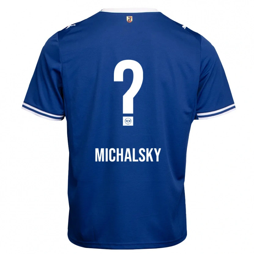 Danxen Kinderen Hanna Michalsky #0 Koninklijk Blauw Wit Uitshirt Uittenue 2026/27 T-Shirt België