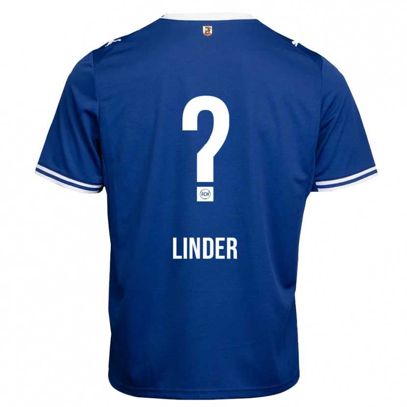 Danxen Kinderen Madeleine Linder #0 Koninklijk Blauw Wit Uitshirt Uittenue 2026/27 T-Shirt België