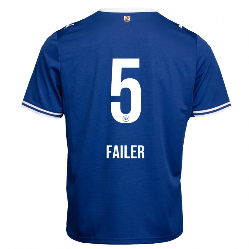 Danxen Kinderen Jan Failer #5 Koninklijk Blauw Wit Uitshirt Uittenue 2026/27 T-Shirt België