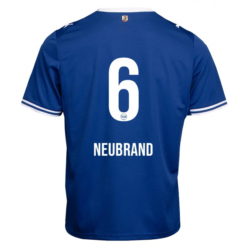 Danxen Kinderen Tina Neubrand #6 Koninklijk Blauw Wit Uitshirt Uittenue 2026/27 T-Shirt België