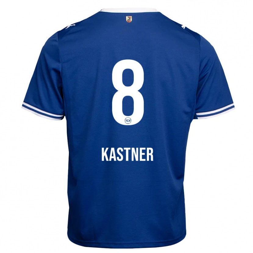 Danxen Kinderen Mara Kastner #8 Koninklijk Blauw Wit Uitshirt Uittenue 2026/27 T-Shirt België