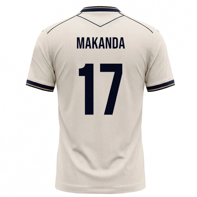 Danxen Kinderen Blessing Makanda #17 Off-White Inktblauw Uitshirt Uittenue 2026/27 T-Shirt België