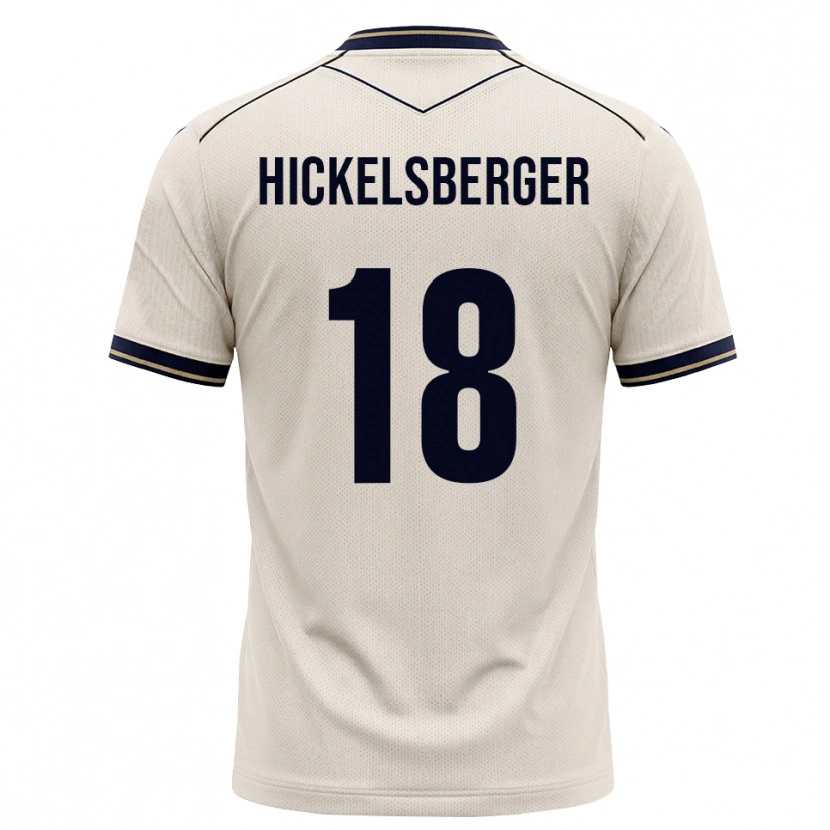 Danxen Kinderen Julia Hickelsberger #18 Off-White Inktblauw Uitshirt Uittenue 2026/27 T-Shirt België