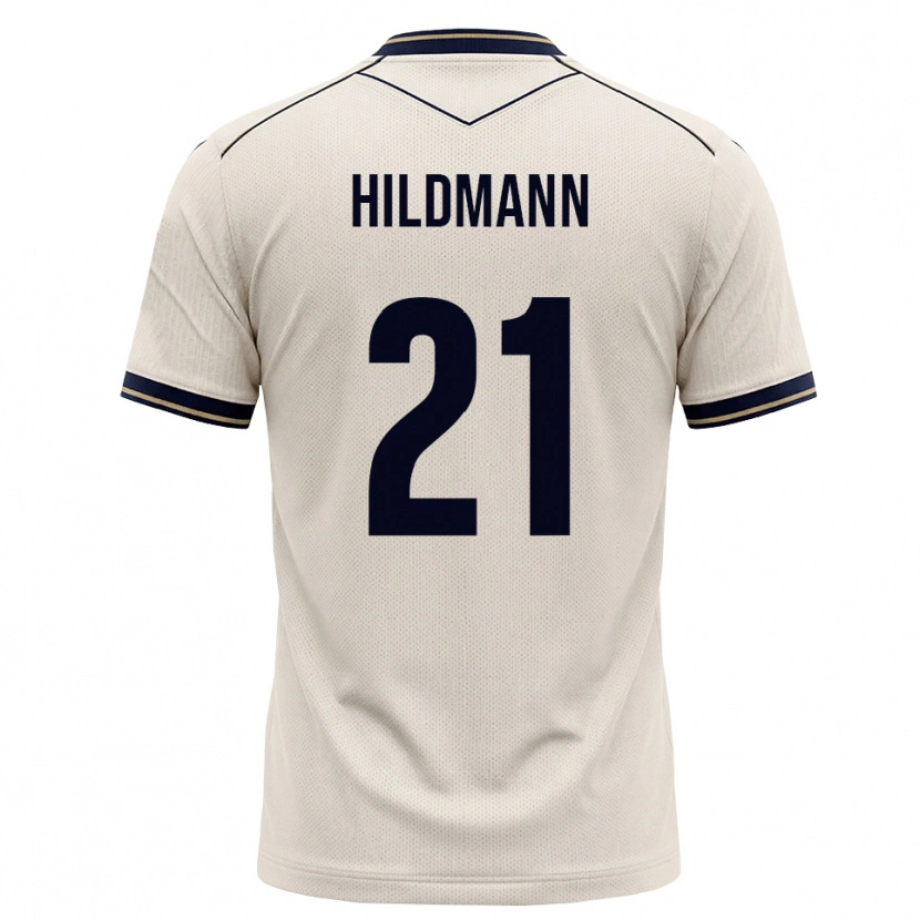 Danxen Kinderen Timo Hildmann #21 Off-White Inktblauw Uitshirt Uittenue 2026/27 T-Shirt België