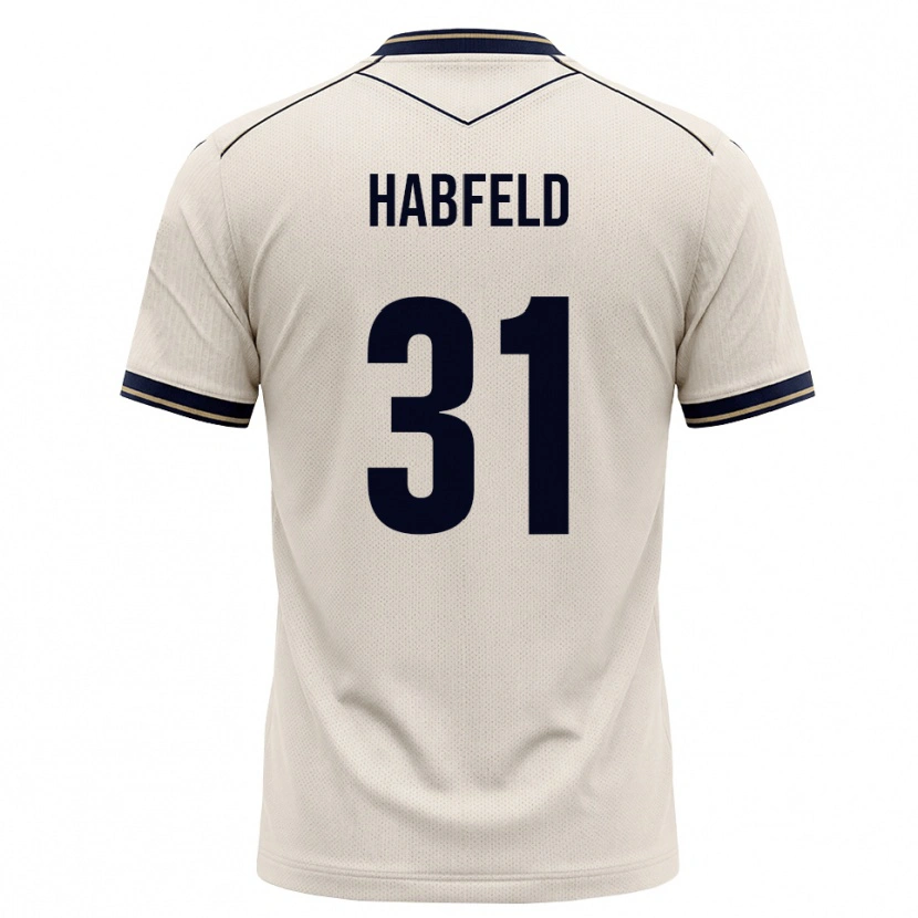 Danxen Kinderen Josef Haßfeld #31 Off-White Inktblauw Uitshirt Uittenue 2026/27 T-Shirt België