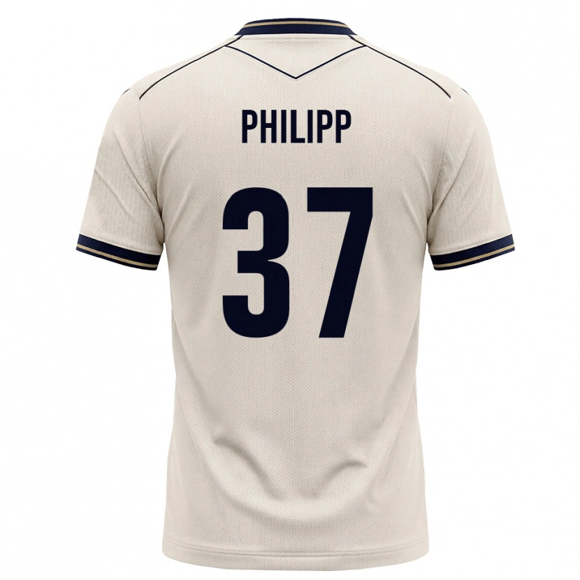 Danxen Kinderen Luca Philipp #37 Off-White Inktblauw Uitshirt Uittenue 2026/27 T-Shirt België