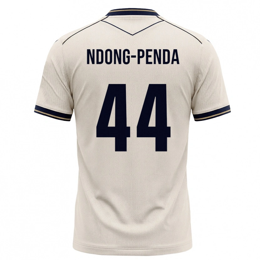 Danxen Kinderen Maxime Ndong-Penda #44 Off-White Inktblauw Uitshirt Uittenue 2026/27 T-Shirt België