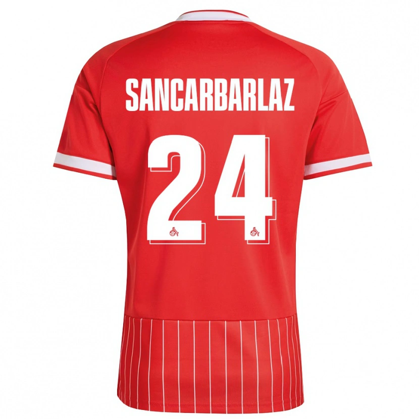 Danxen Kinderen Keyhan Sancarbarlaz #24 Rood Wit Groen Uitshirt Uittenue 2026/27 T-Shirt België