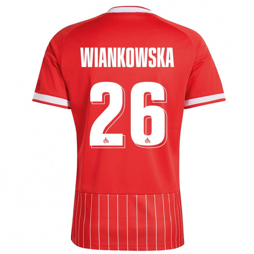 Danxen Kinderen Martyna Wiankow­ska #26 Rood Wit Groen Uitshirt Uittenue 2026/27 T-Shirt België