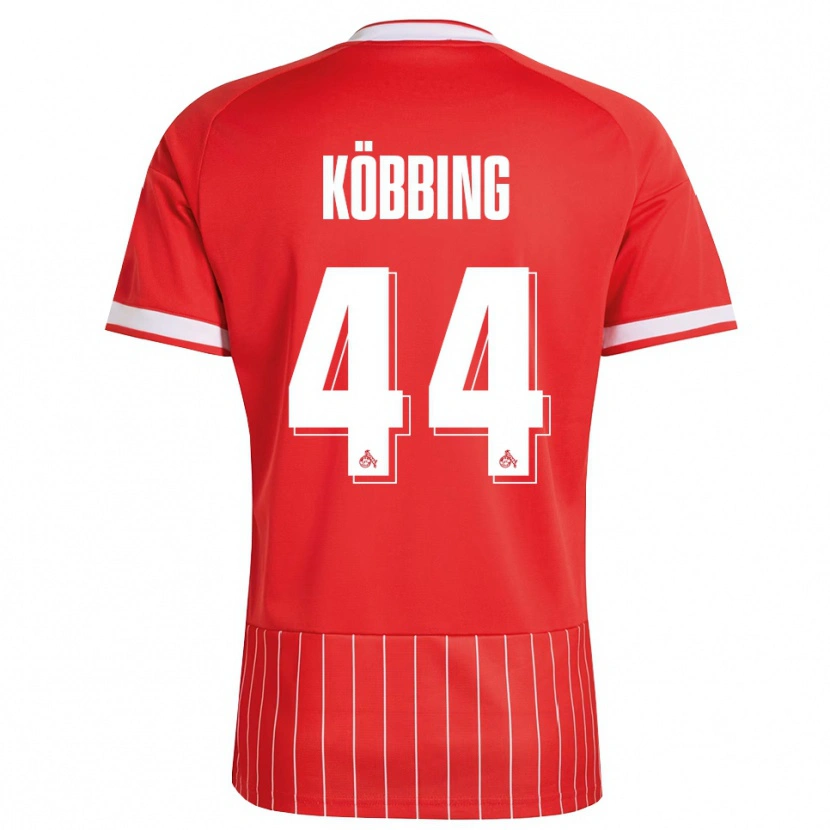 Danxen Kinderen Matthias Köbbing #44 Rood Wit Groen Uitshirt Uittenue 2026/27 T-Shirt België