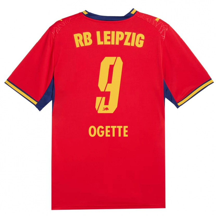 Danxen Kinderen Israel Ogette #9 Rood Geel Koninklijk Blauw Uitshirt Uittenue 2026/27 T-Shirt België