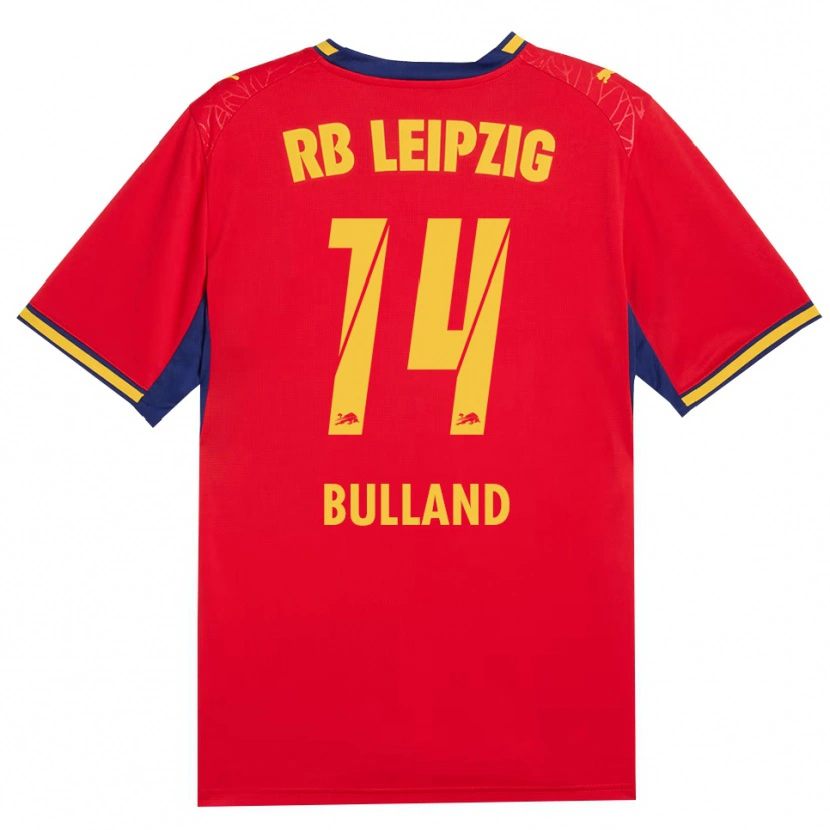 Danxen Kinderen Anton Bulland #14 Rood Geel Koninklijk Blauw Uitshirt Uittenue 2026/27 T-Shirt België
