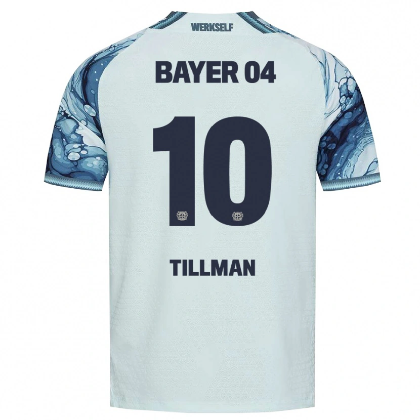 Danxen Kinderen Malik Tillman #10 Donkergroen Zwart Uitshirt Uittenue 2026/27 T-Shirt België