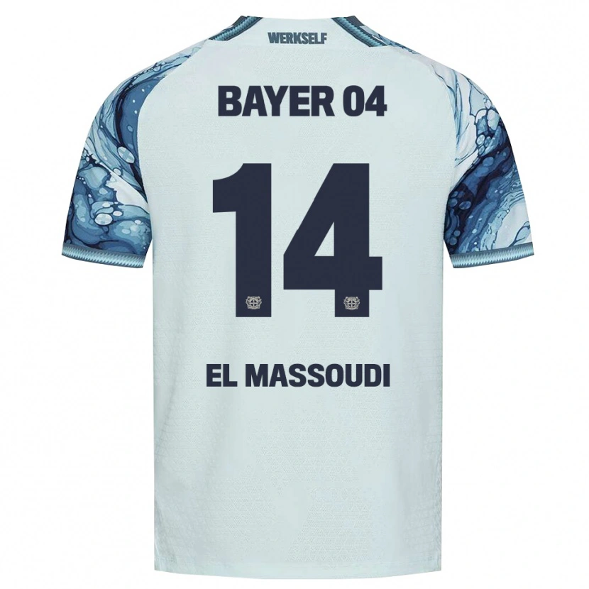 Danxen Kinderen Nassim El Massoudi #14 Donkergroen Zwart Uitshirt Uittenue 2026/27 T-Shirt België