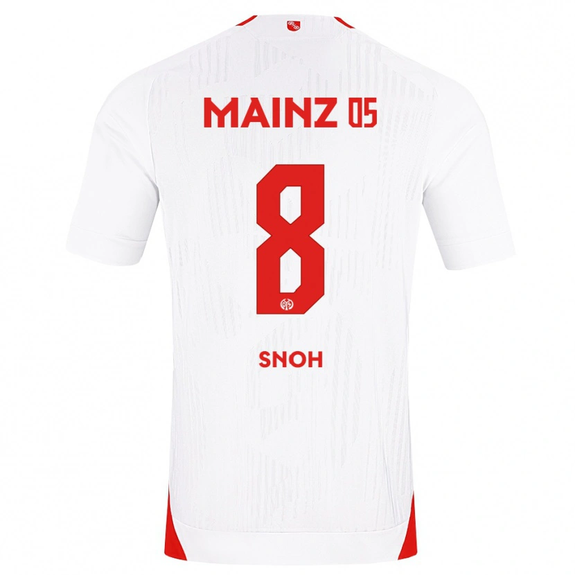 Danxen Kinderen Denton Snoh #8 Wit Rood Geel Uitshirt Uittenue 2026/27 T-Shirt België