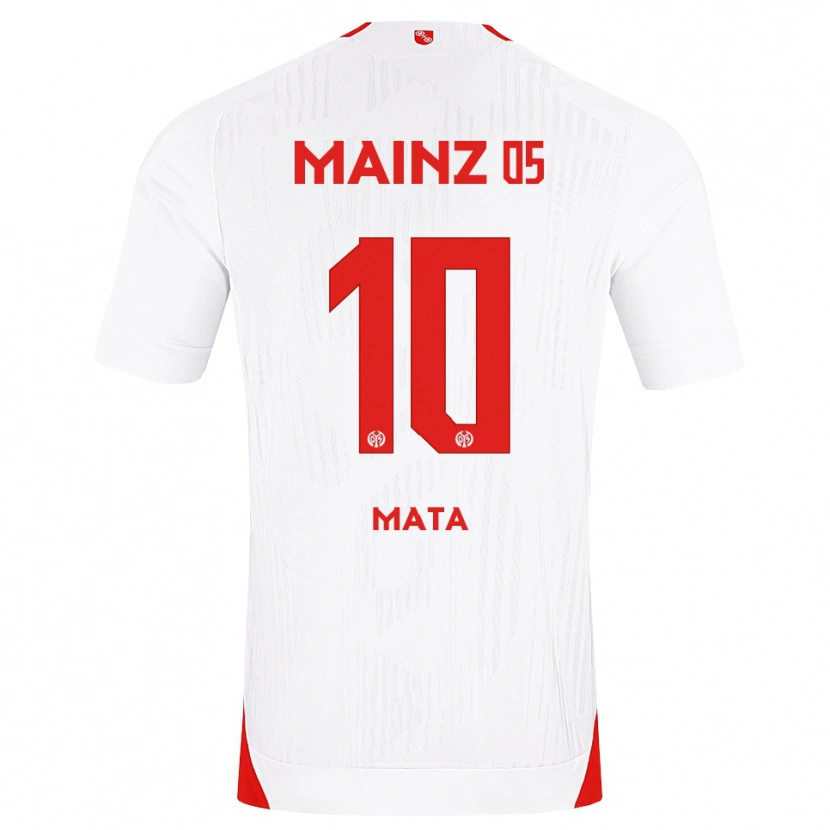 Danxen Kinderen Ken Mata #10 Wit Rood Geel Uitshirt Uittenue 2026/27 T-Shirt België