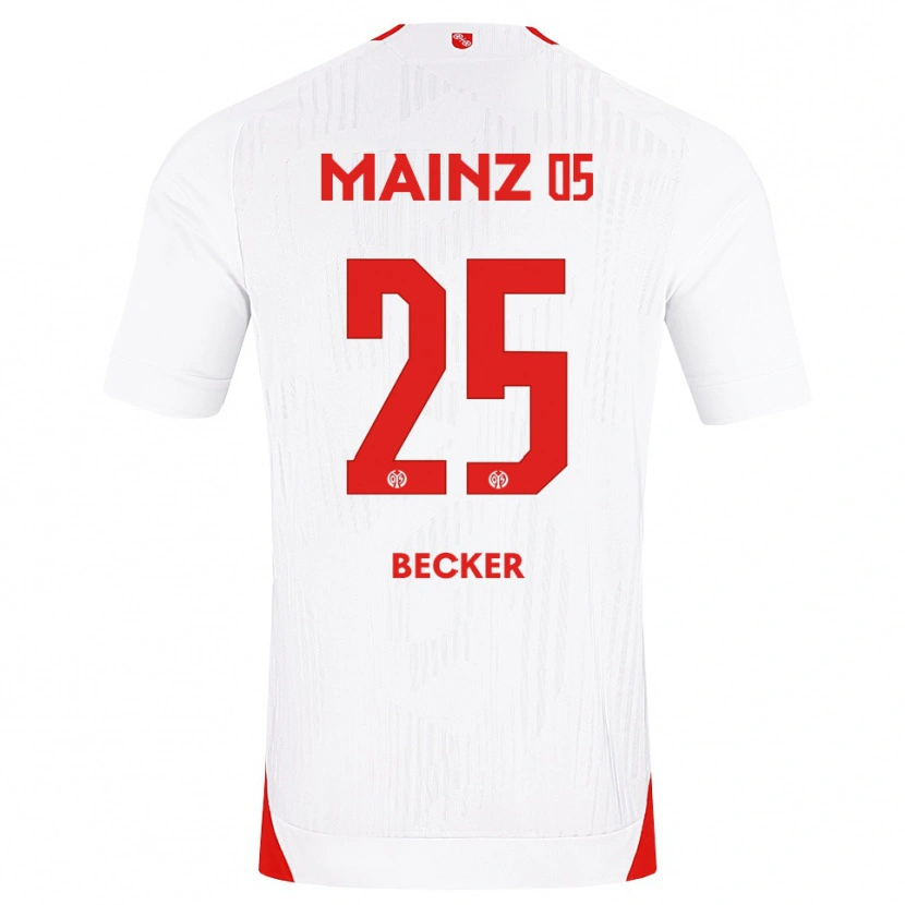 Danxen Kinderen Kathrin Becker #25 Wit Rood Geel Uitshirt Uittenue 2026/27 T-Shirt België