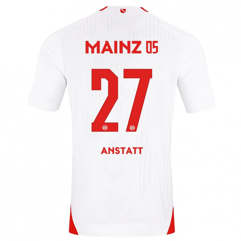 Danxen Kinderen Nadine Anstatt #27 Wit Rood Geel Uitshirt Uittenue 2026/27 T-Shirt België