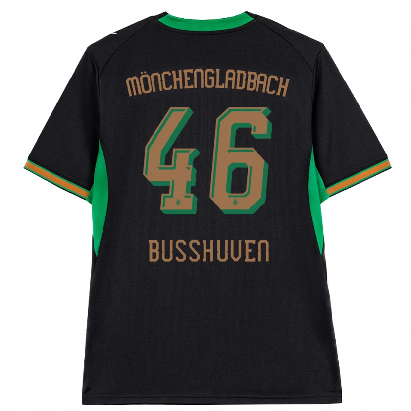 Danxen Kinderen Alina Busshuven #46 Zwart Oranje Groen Bruin Uitshirt Uittenue 2026/27 T-Shirt België