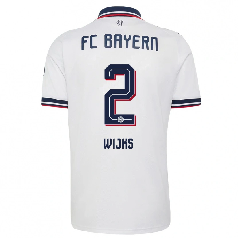 Danxen Kinderen Chivano Wijks #2 Wit Grijs Rood Uitshirt Uittenue 2026/27 T-Shirt België