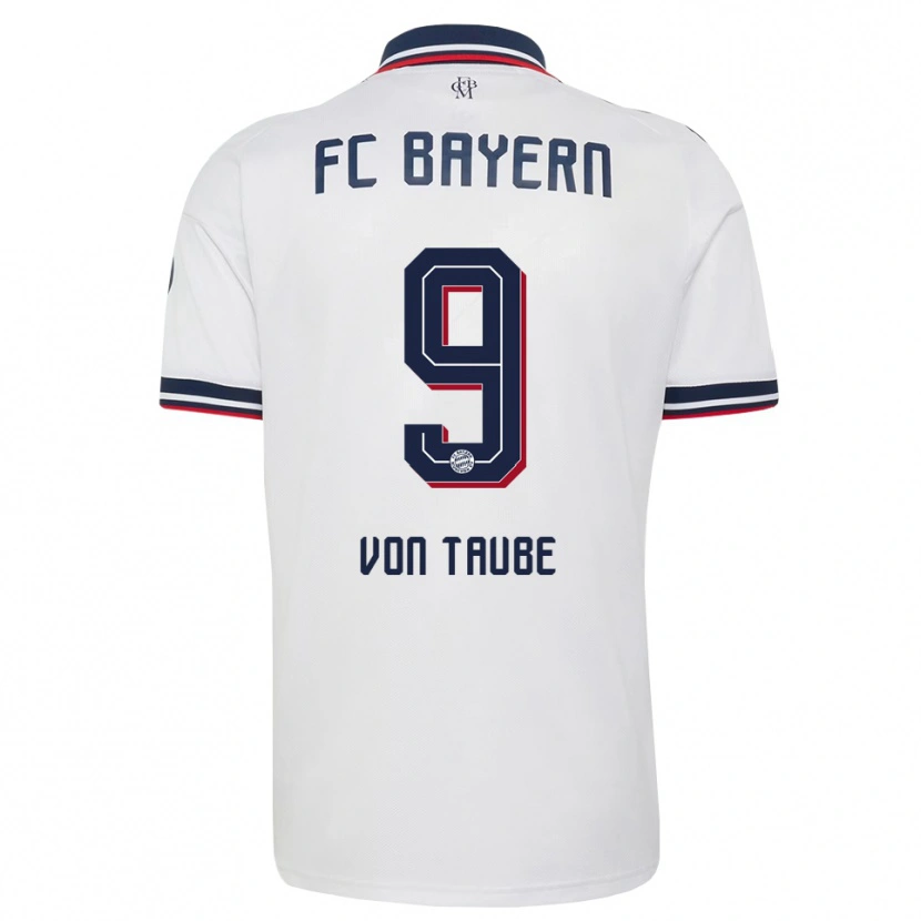 Danxen Kinderen Philipp Von Taube #9 Wit Grijs Rood Uitshirt Uittenue 2026/27 T-Shirt België